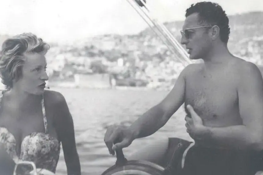 Donna Marella e Gianni Agnelli