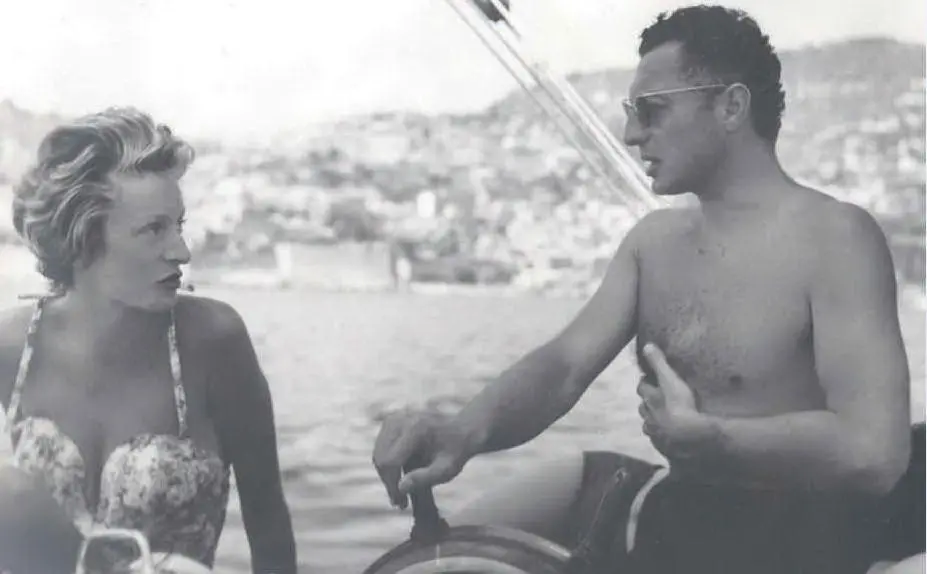 Donna Marella e Gianni Agnelli