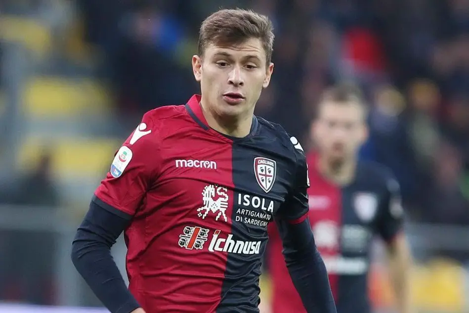 Il centrocampista del Cagliari, Nicolò Barella (Ansa)