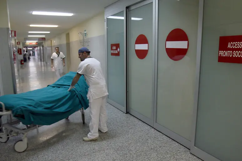 Pronto soccorso (foto Ansa)