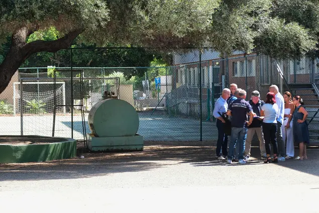 La scuola di via Stoccolma a Cagliari (foto Ungari)