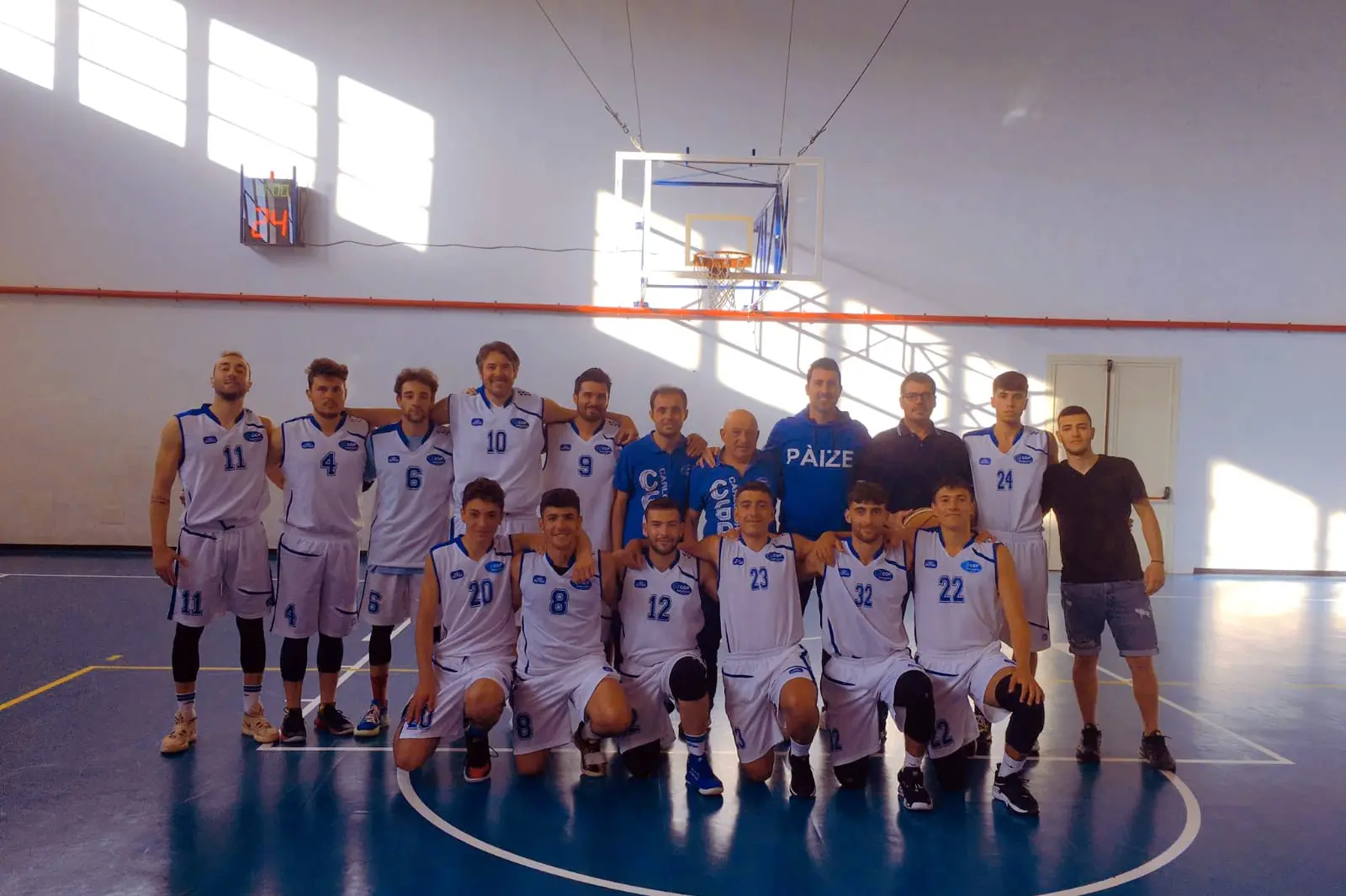 Il C.G.P. Carloforte vincitore del campionato di Promozione regionale, girone Sud (foto concessa dal C.G.P. Carloforte)