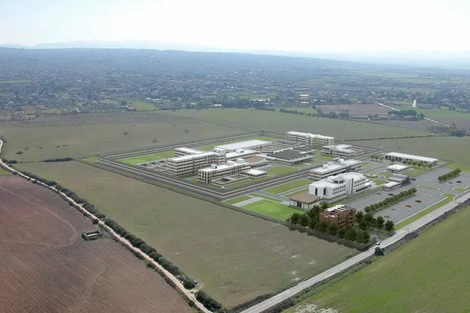 Una panoramica del carcere di Sassari