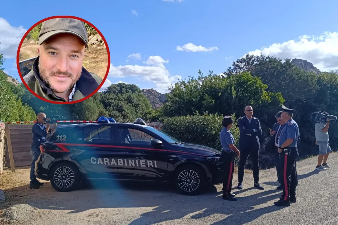 Gli inquirenti nella proprietà di Ragnedda
