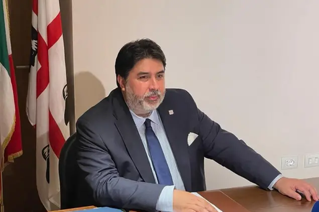 Christian Solinas (foto Ansa)