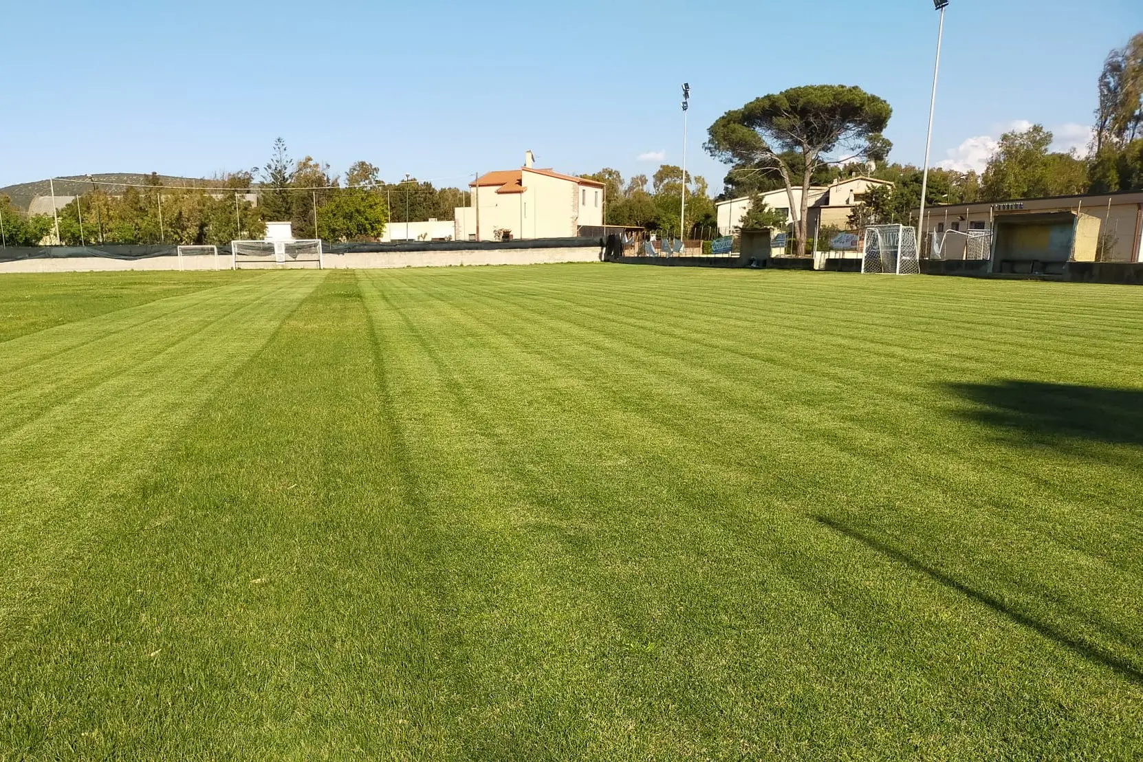 L'impianto sportivo di Villa Assunta (foto Tellini)
