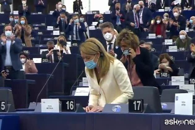 Strasburgo, Roberta Metsola eletta presidente del Parlamento europeo