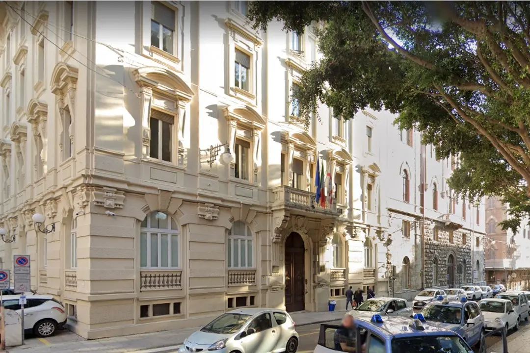 Il palazzo del Tar a Cagliari