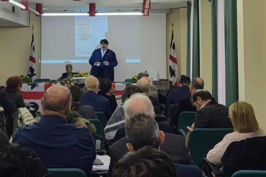 Christian Solinas - congresso di novembre del Psd'Az