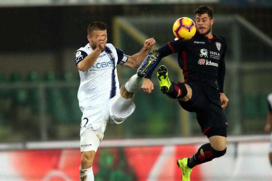 Chievo-Cagliari: 1-2. I rossoblù passano agli ottavi di finale