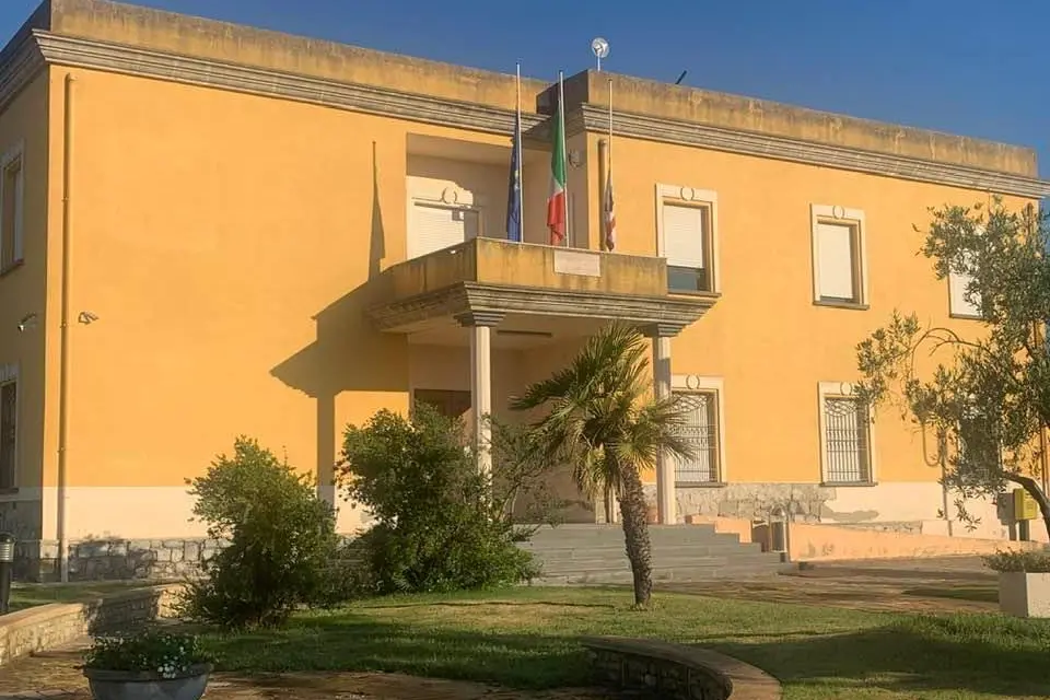 Il Municipio di Simala (foto concessa)