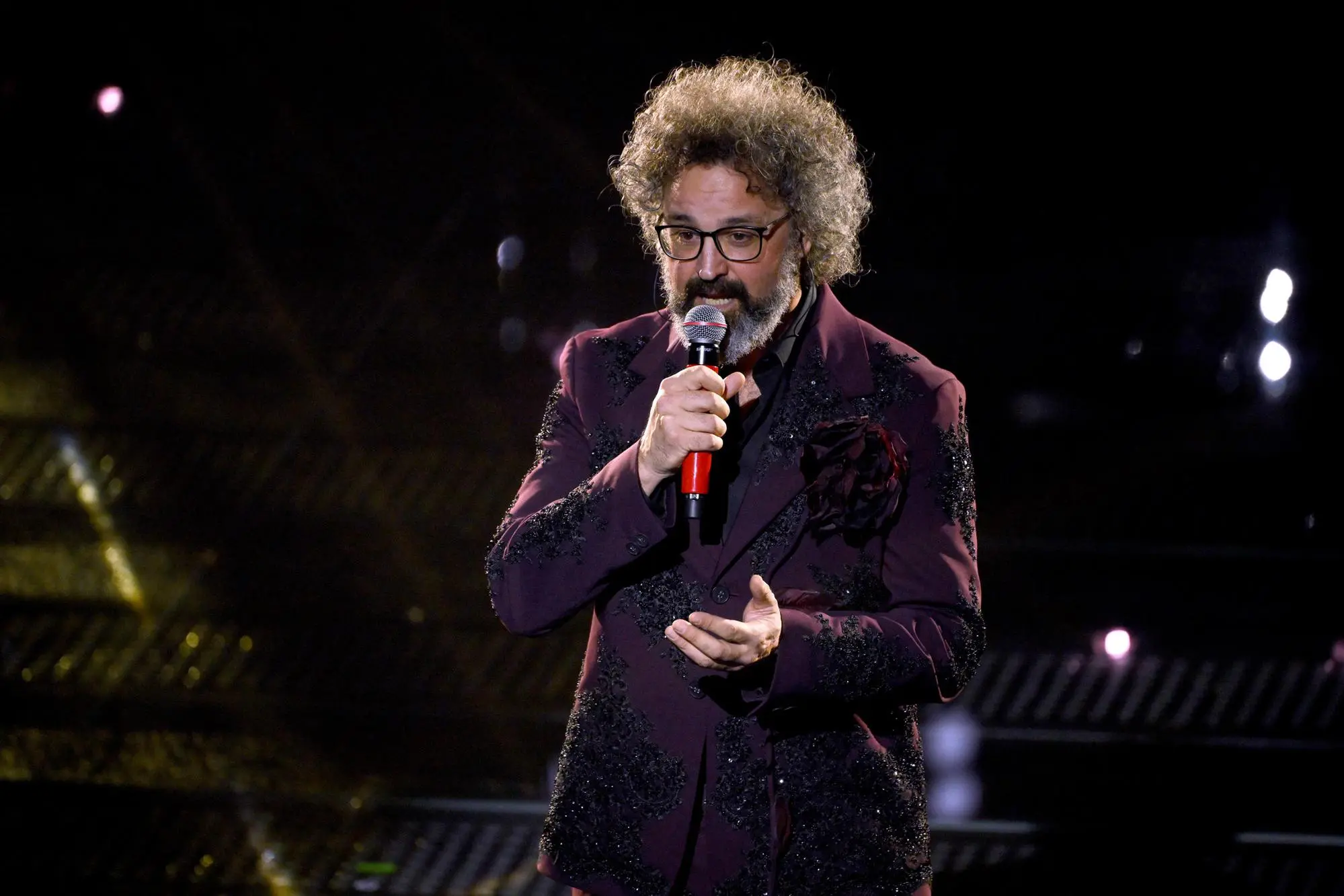 Simone Cristicchi (foto Ansa)