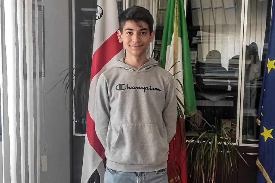 Francesco Secci, lo studente nuorese arrivato secondo alle Olimpiadi d'italiano (G. Locci)