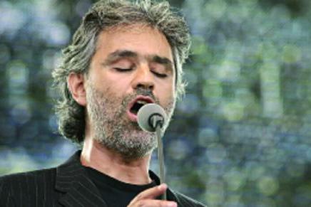 Andrea Bocelli (Archivio L'Unione Sarda)