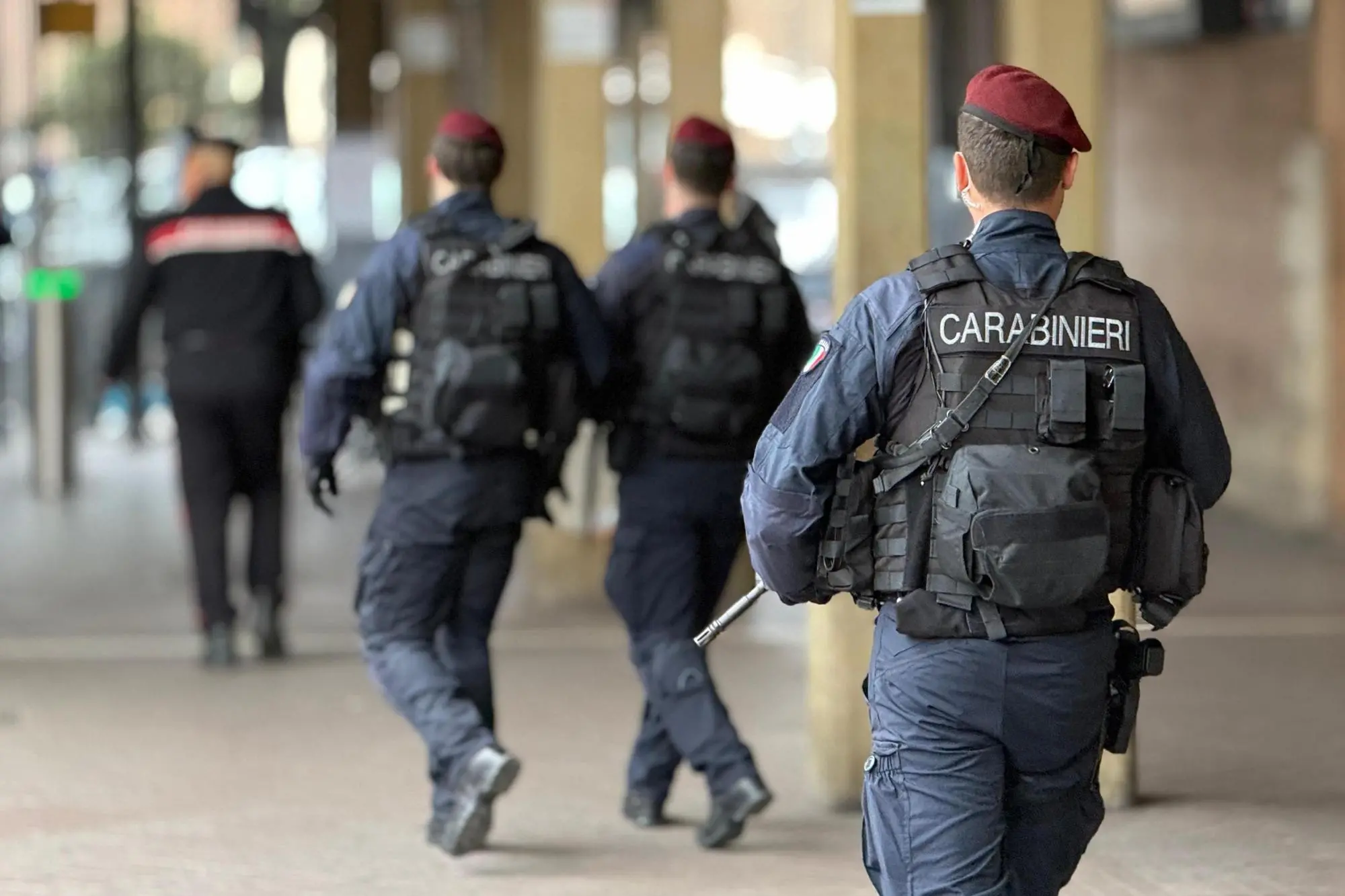 Controlli dei carabinieri (Ansa)