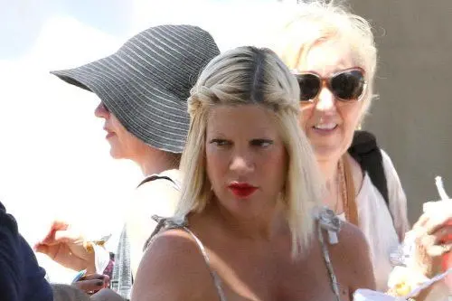 Tori Spelling a Malibu