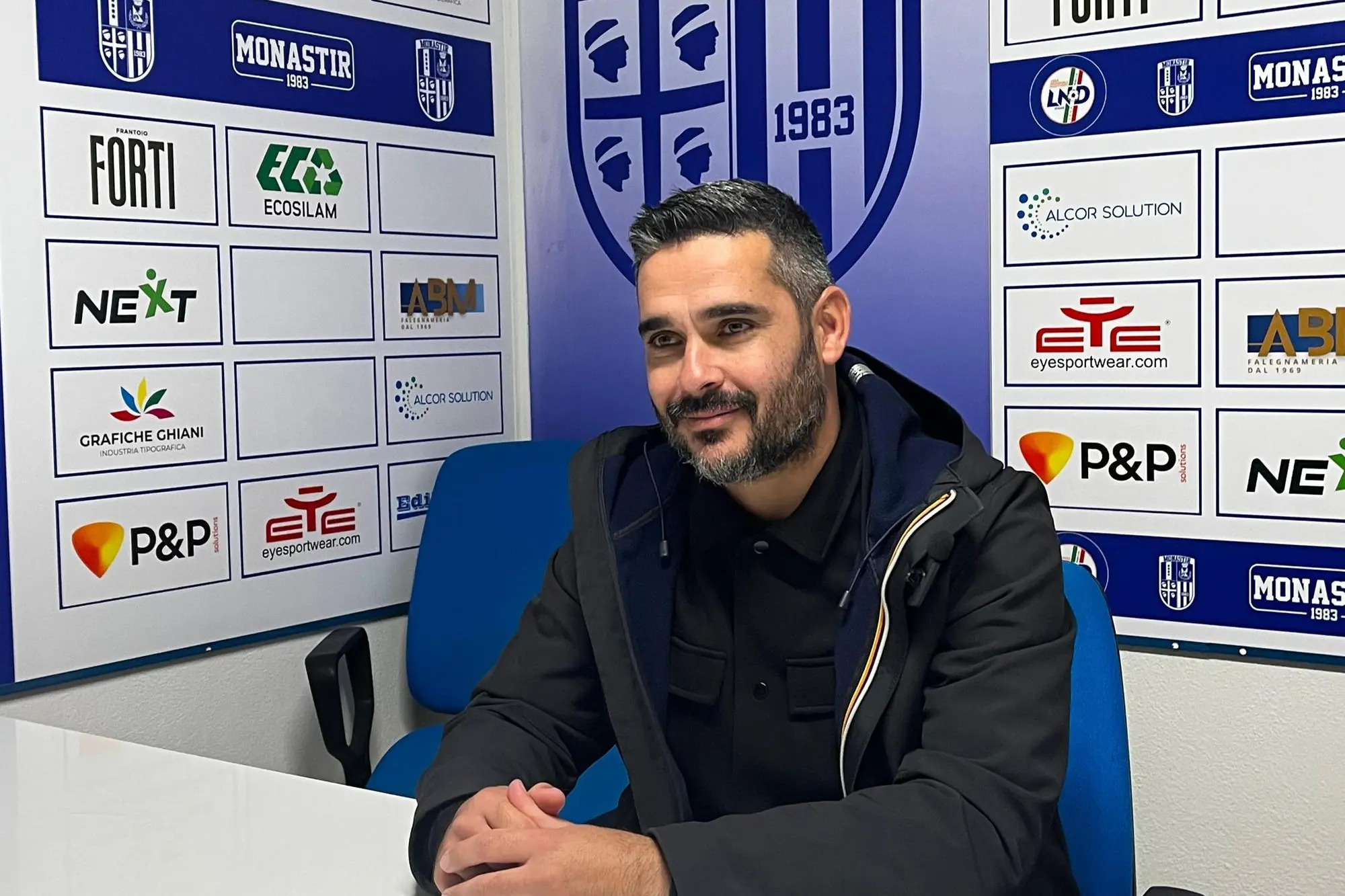 Marcello Angheleddu, allenatore Monastir (foto archivio)