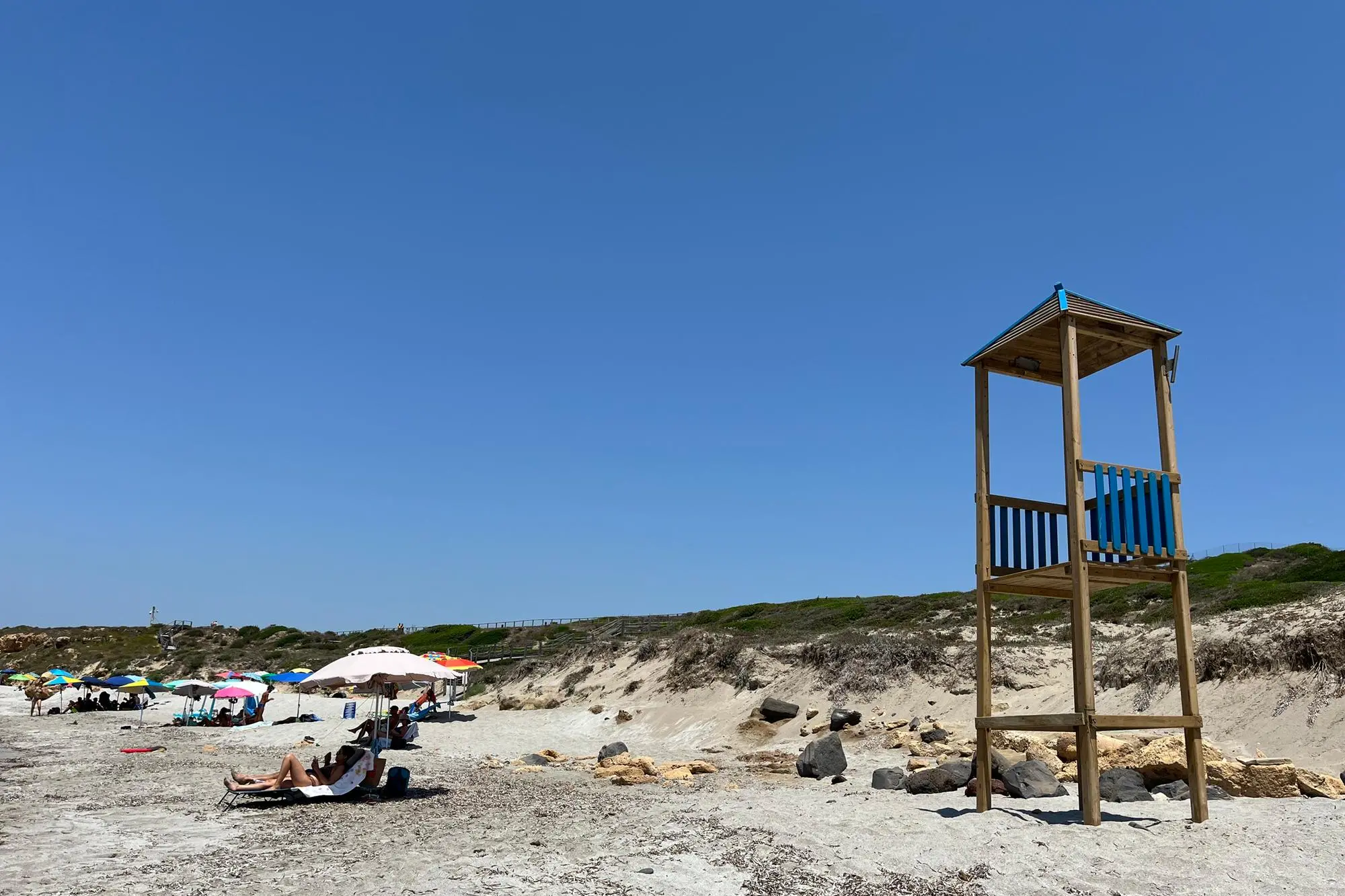 La spiaggia di San Giovanni di Sinis (Foto Sara Pinna)