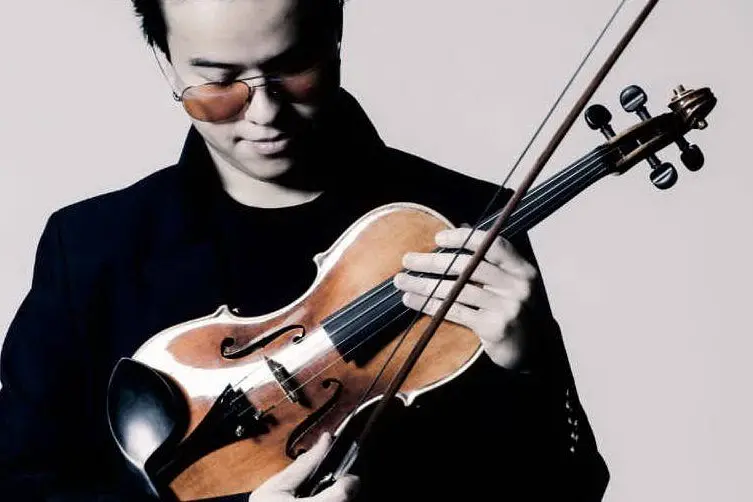 Il violinista (foto Costa Smeralda Classic Music Festival)