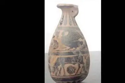 Il vaso ritrovato a Sedilo