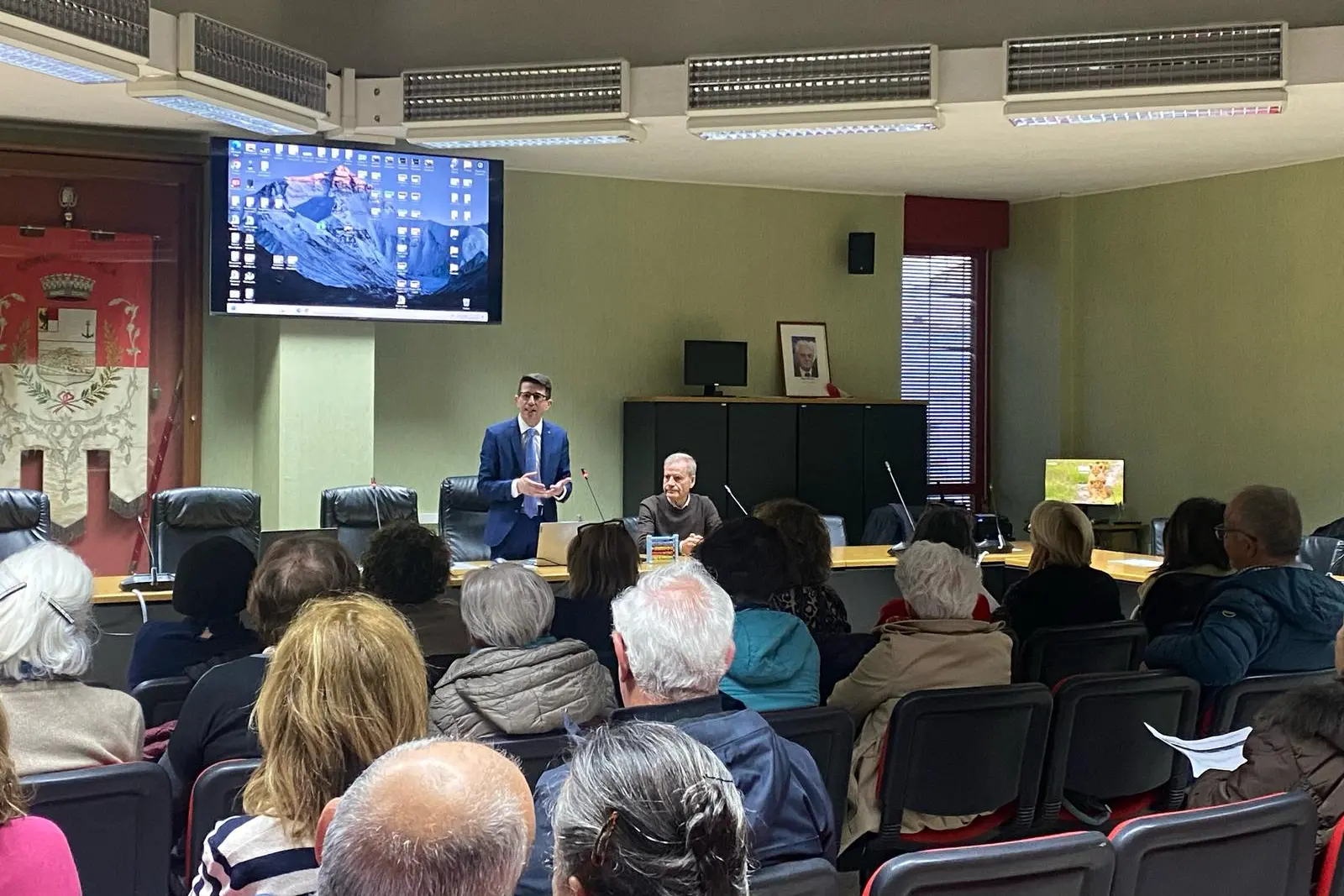 Cristiano Ardau, presidente dell'Università della Terza Età di Cagliari