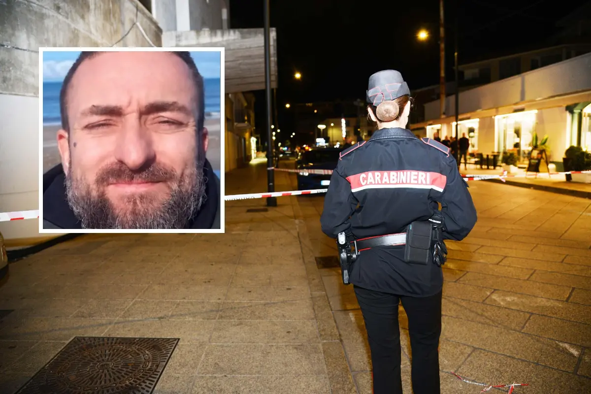 Il luogo dell'omicidio di Pietro Sciusco