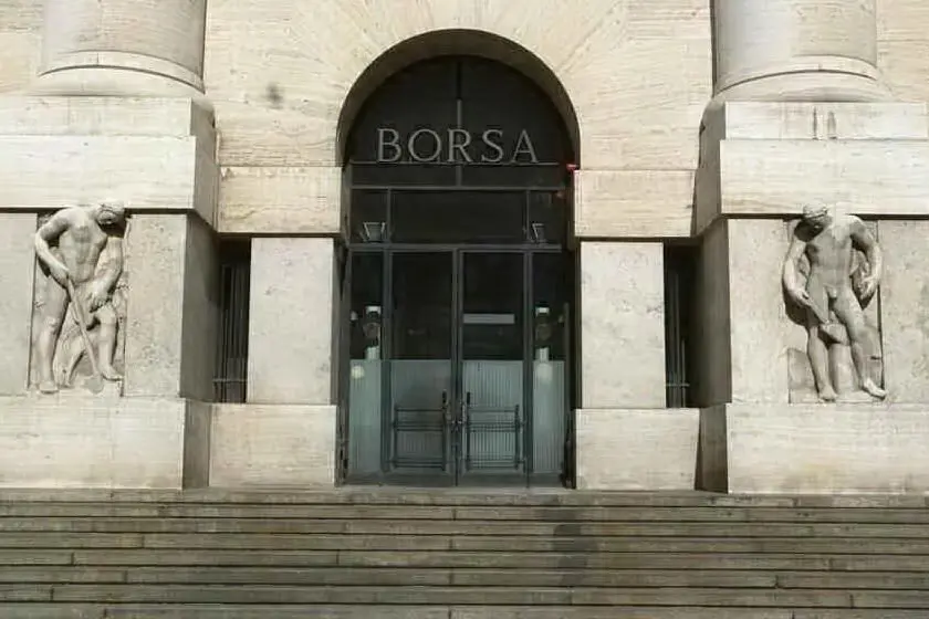 Piazza Affari (archivio L'Unione Sarda)