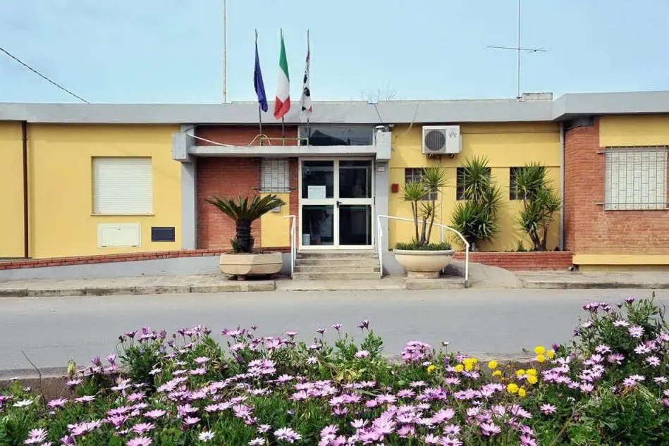 Il municipio di Furtei