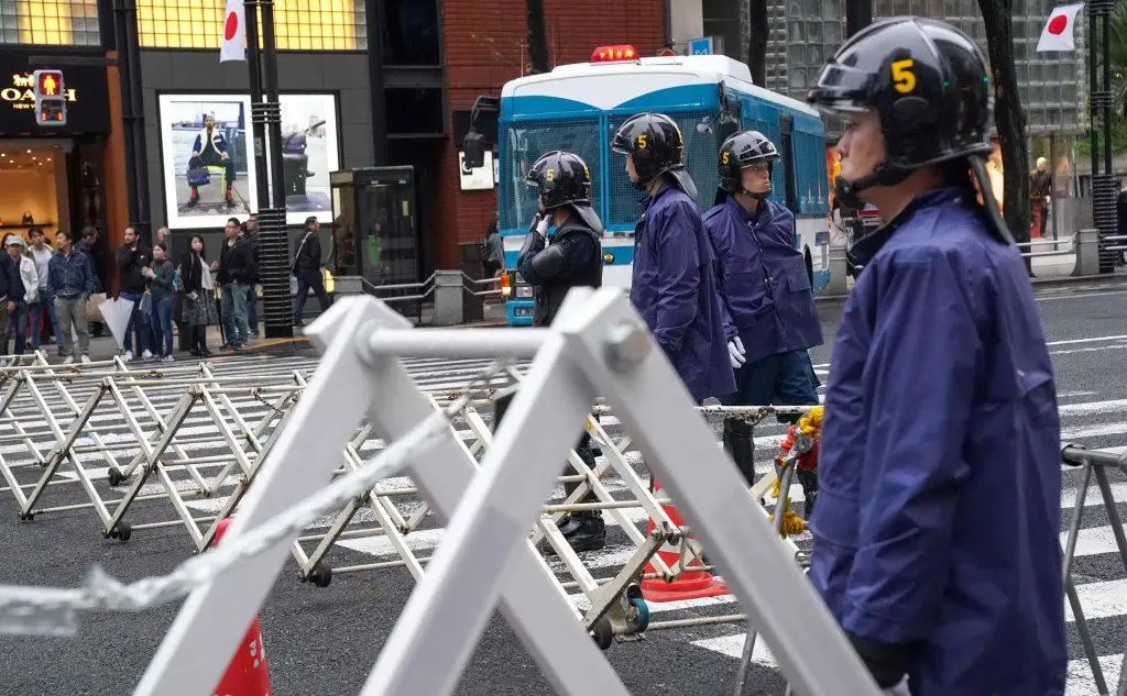 Massima sicurezza a Tokyo