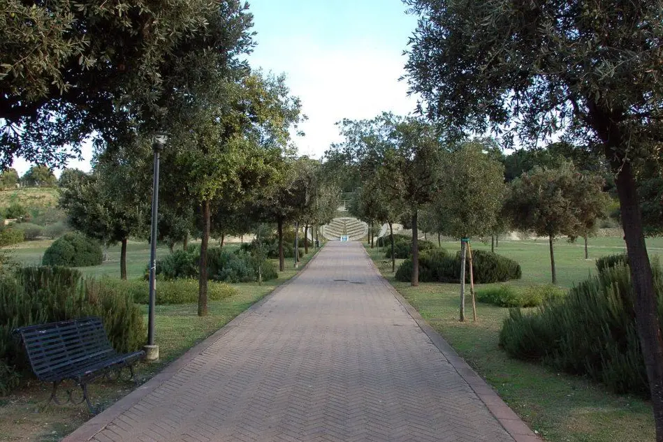 Il parco di Monte Claro (foto Comune di Cagliari)