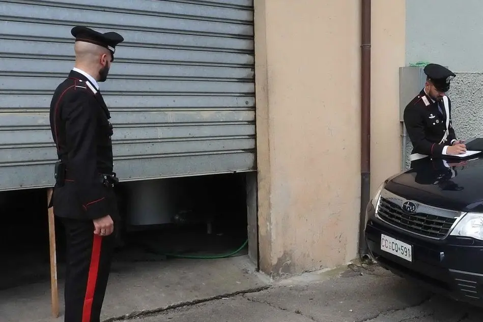 Il blitz dei militari