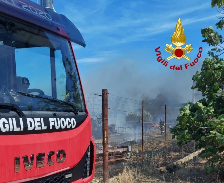 Ancora roghi, a Capitana un’intossicata