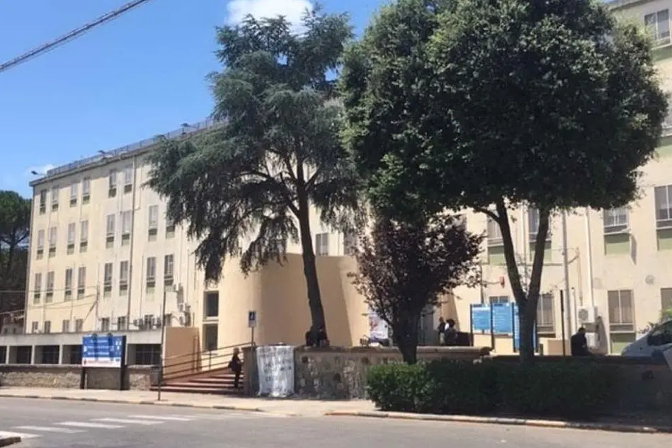 L'ospedale di San Gavino Monreale (foto Pittau)