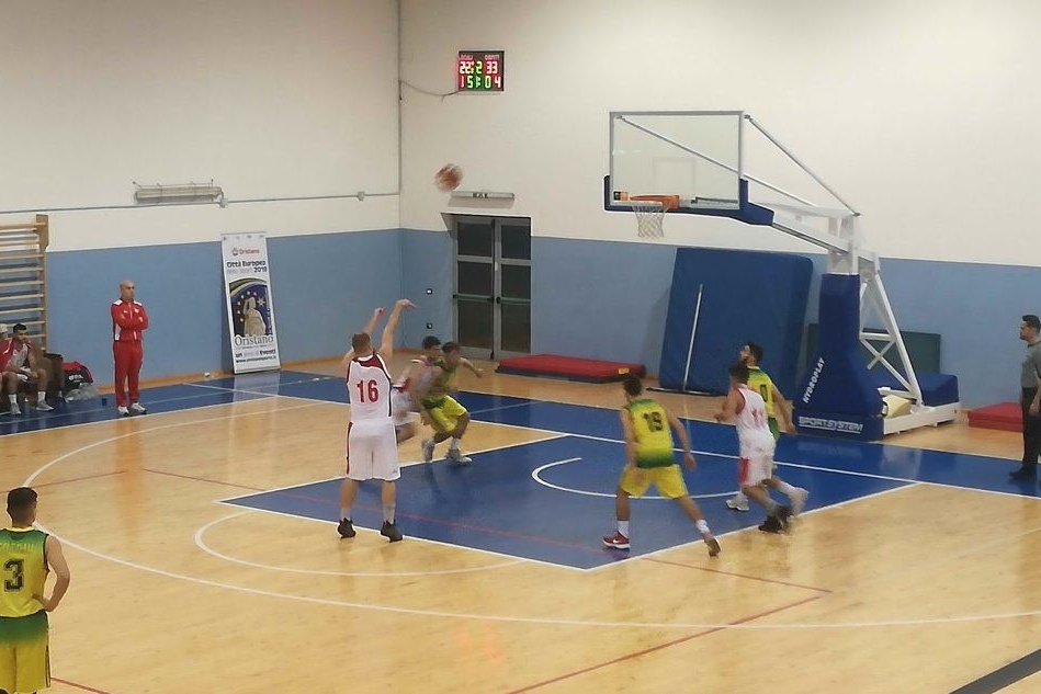 L'Oristano Basket (foto Pala)