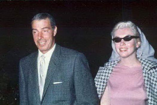 Marilyn Monroe e Joe Di Maggio (foto Ansa)