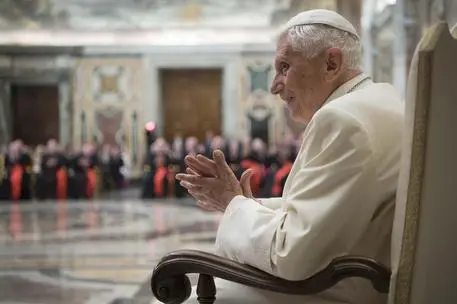 Il Papa emerito Benedetto XVI (Ansa)