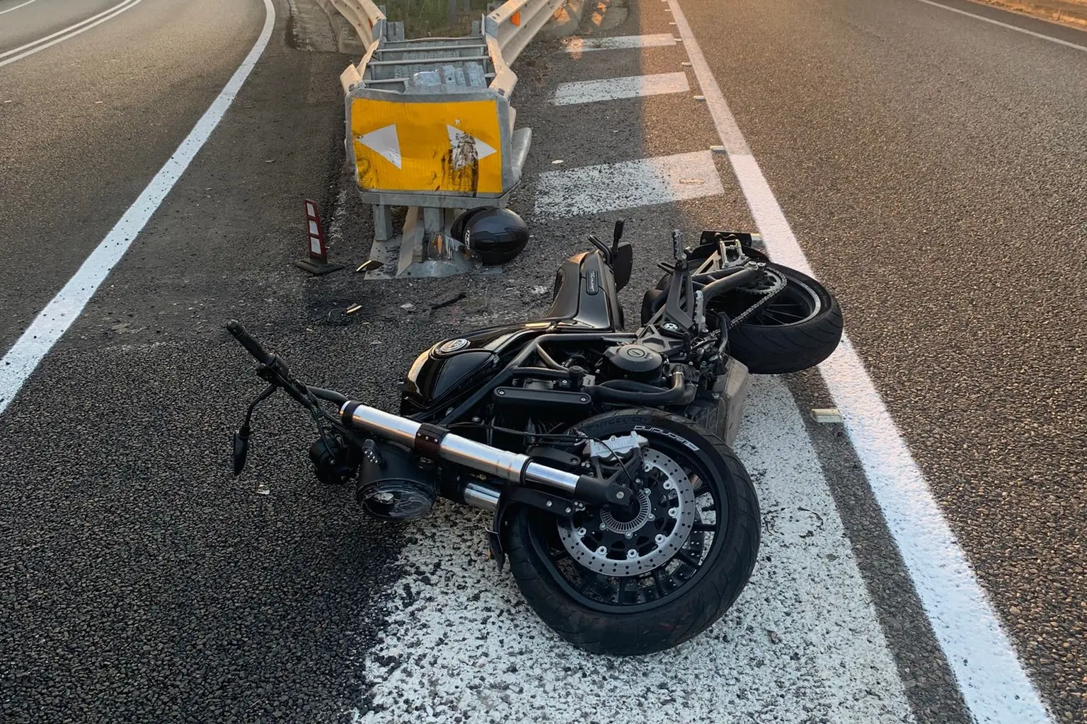 L'incidente al bivio per l'aeroporto