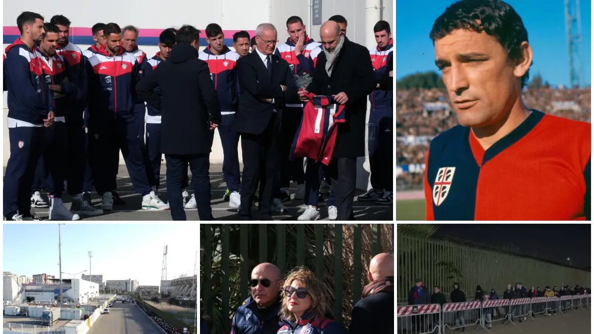 Sardinia Bids Farewell to Gigi Riva: Funeral Details and Attendees