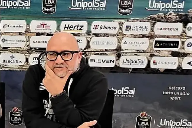 Il preparatore fisico Matteo Boccolini (foto G. Marras)