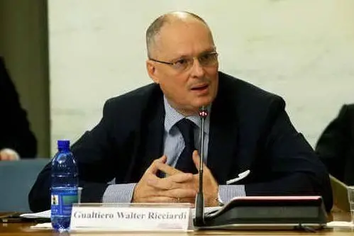 Walter Ricciardi (foto Ansa)
