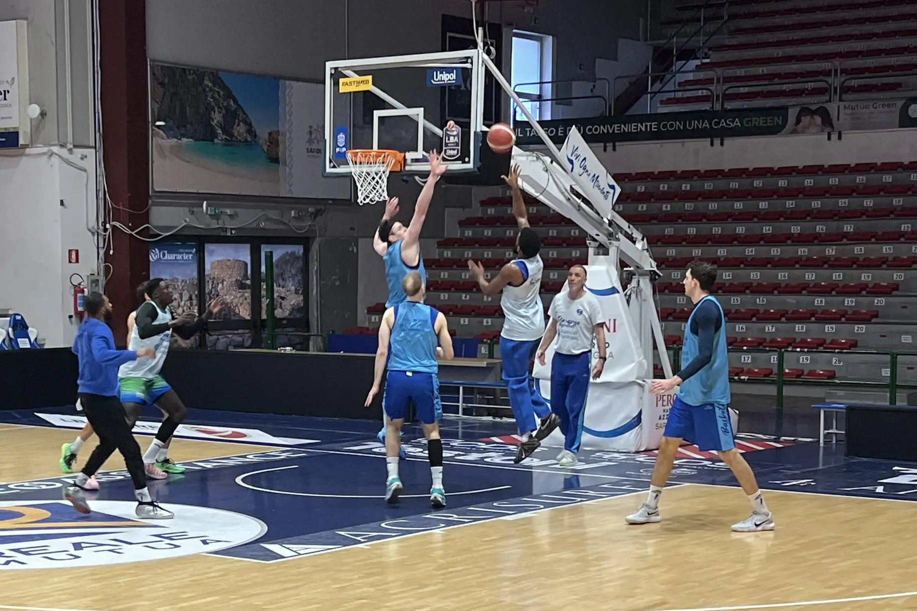 Primo allenamento per Macon (foto G. Marras)