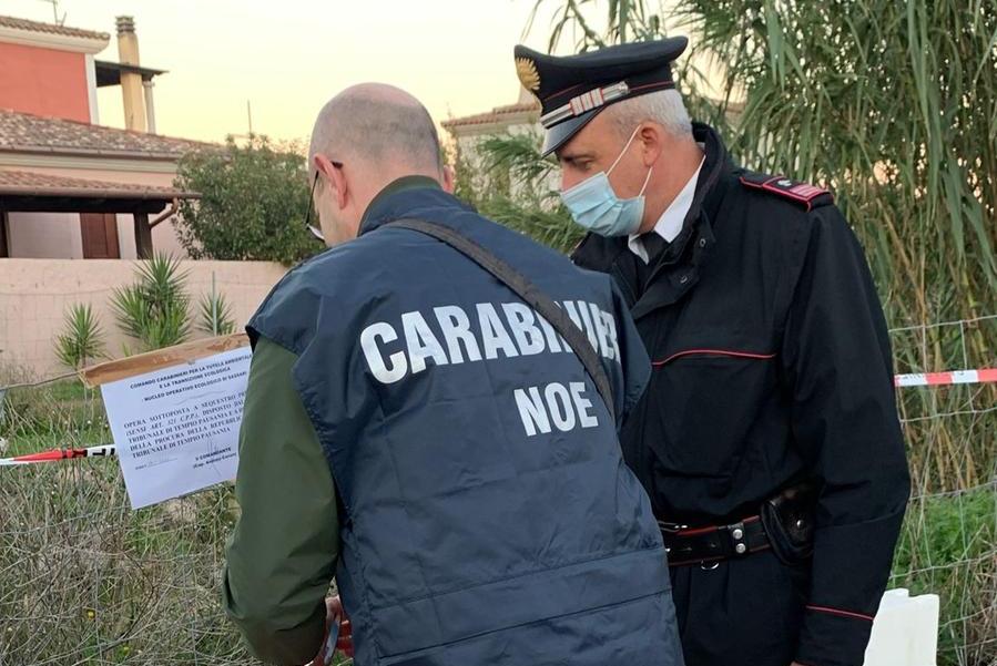 I Noe in azione (Foto Carabinieri)