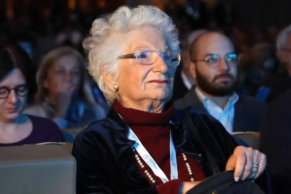 Liliana Segre (Ansa-Bazzi)