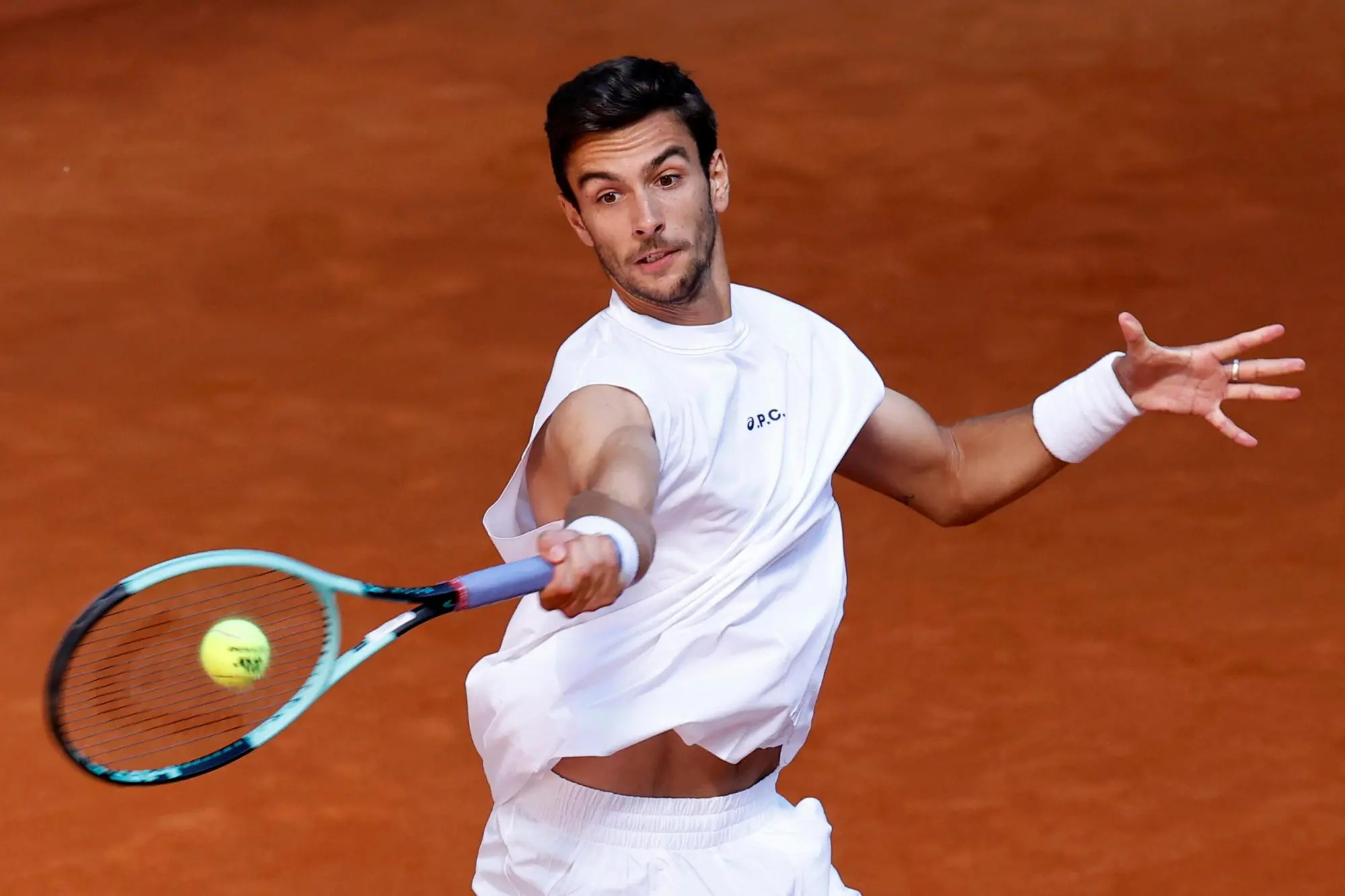 Lorenzo Musetti (foto Epa/Ansa)