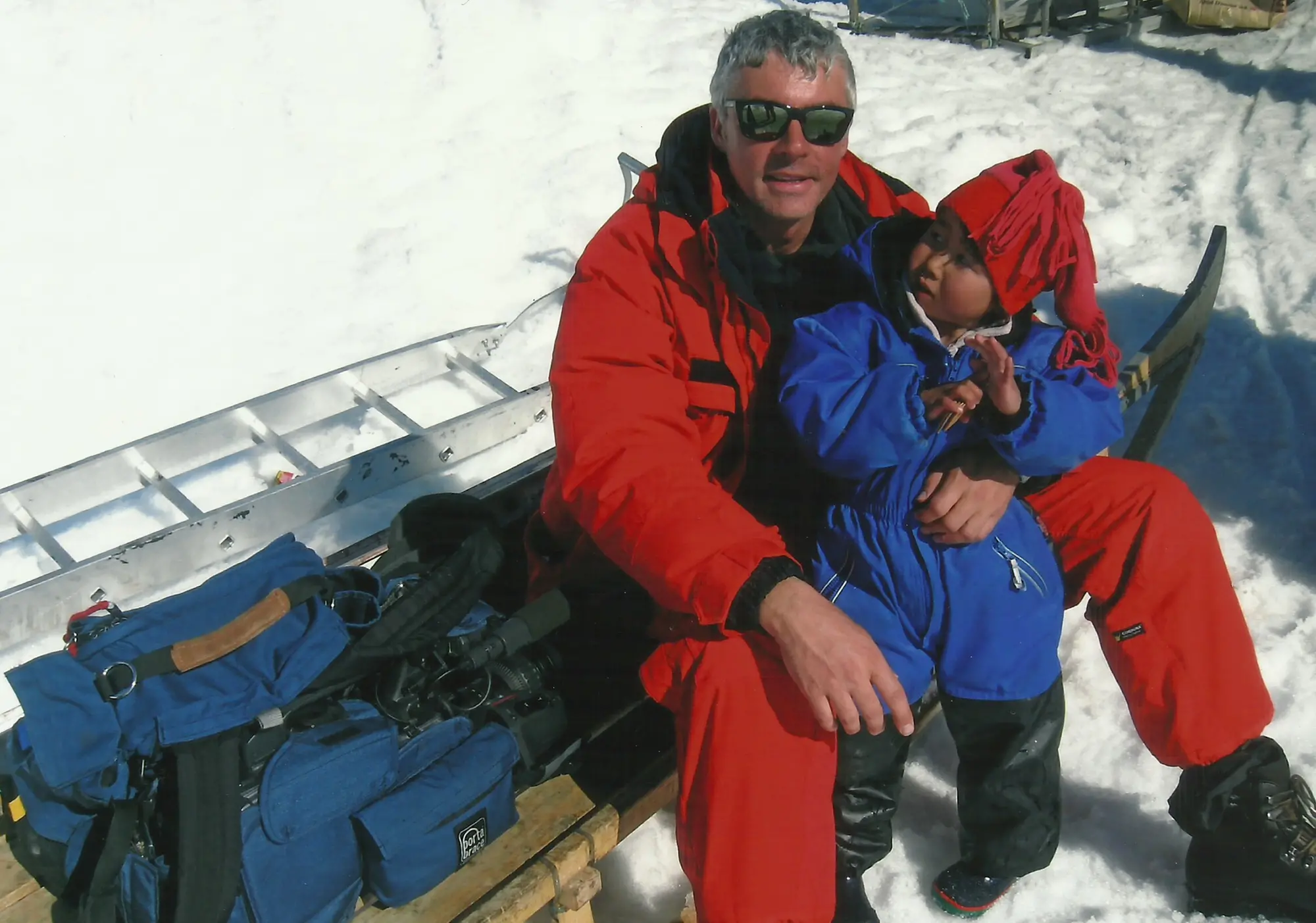 Massimo Mapelli in Groenlandia (foto concessa da Massimo Mapelli)