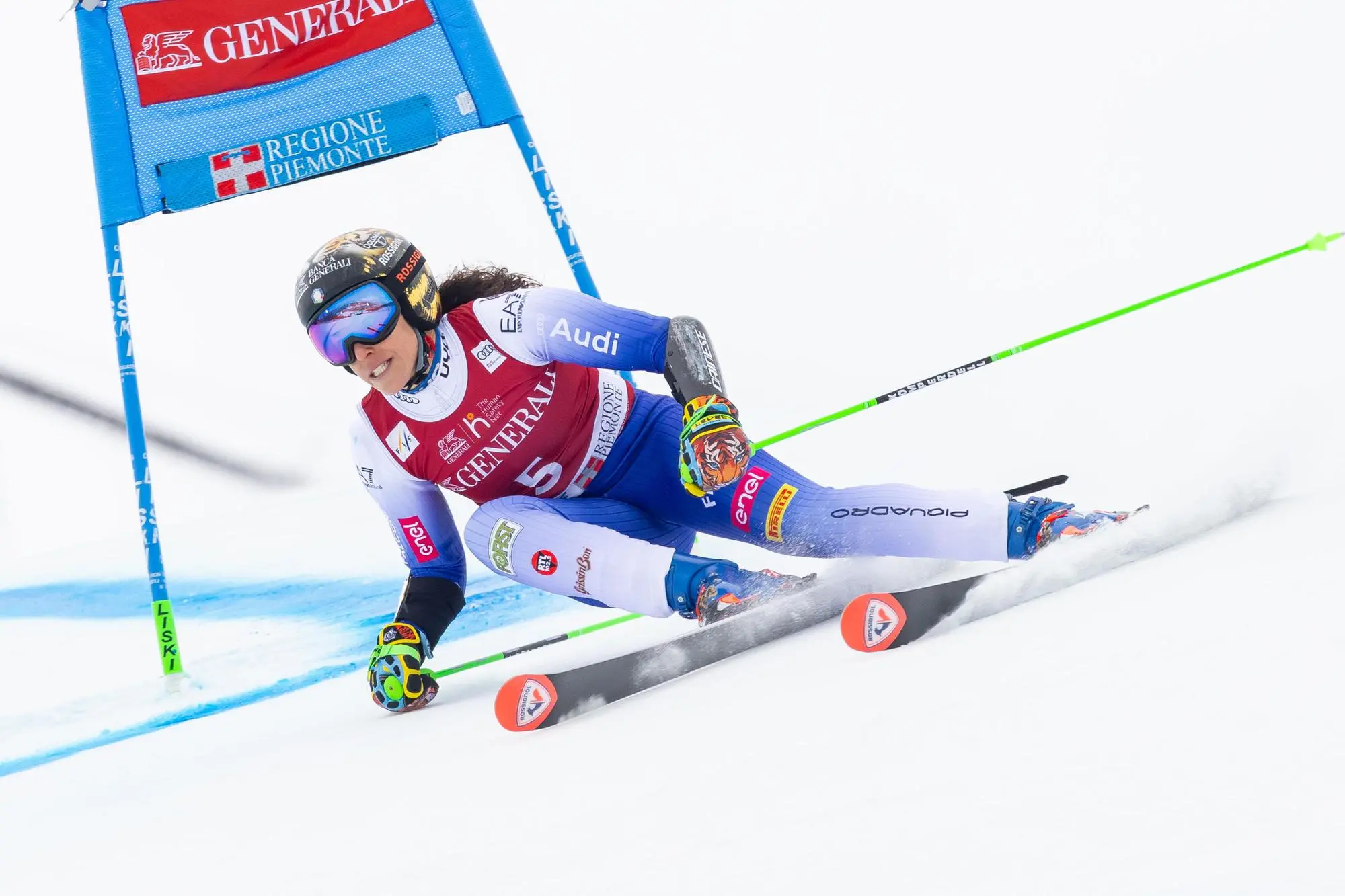 Federica Brignone (Ansa)