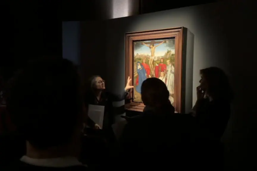 Al Museo Diocesano di Milano la Crocifissione di Hans Memling