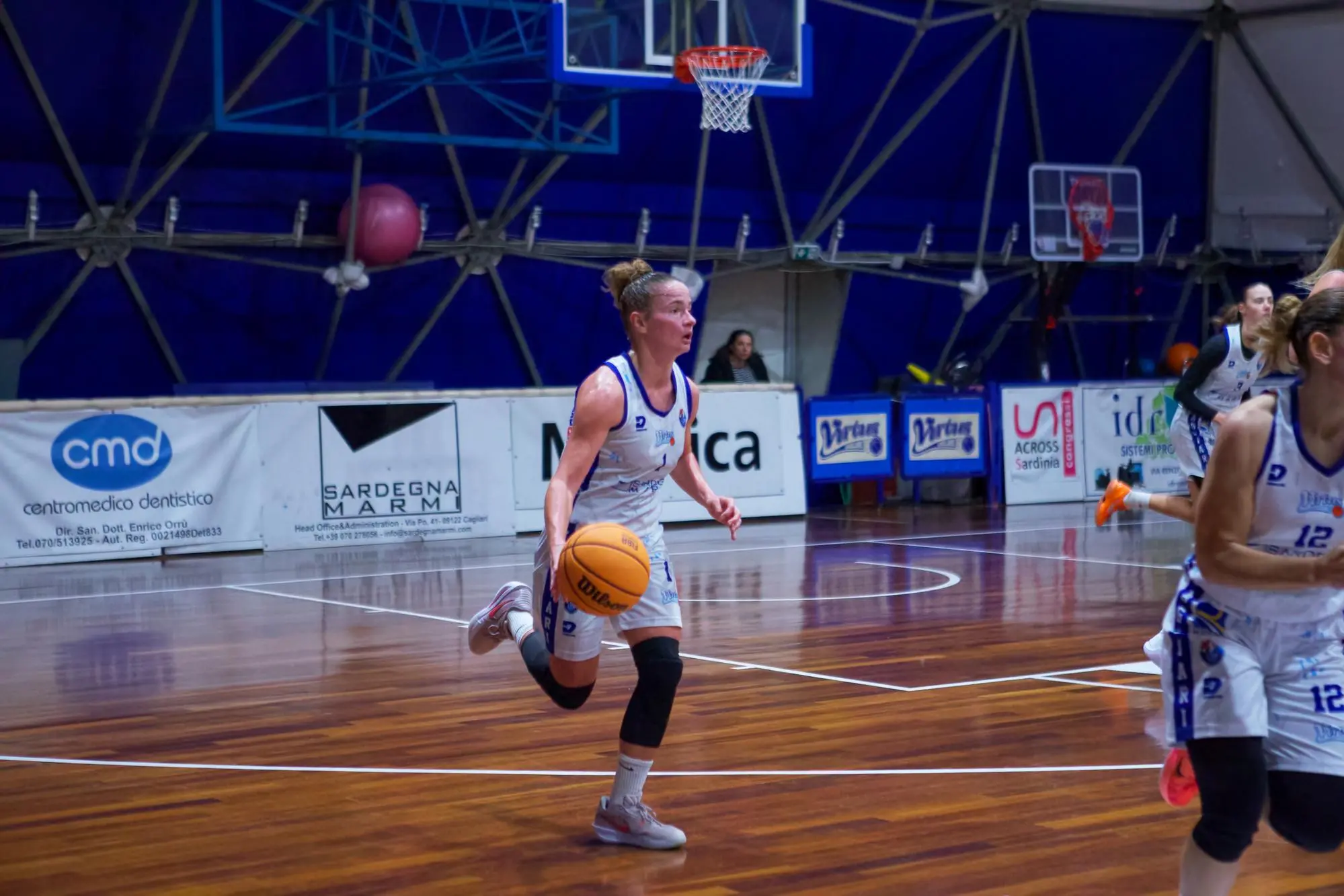 Monika Naczk, play della Virtus (foto Amerigo Pani)