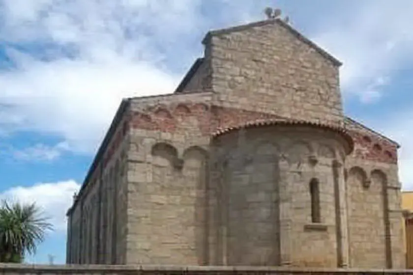 La chiesa di San Simplicio (archivio L'Unione Sarda)