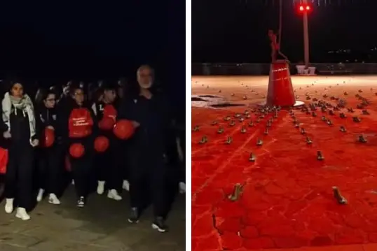 La marcia a Castelsardo (foto concessa)